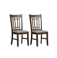 Liberty Furniture Industries, Inc Santa Rosa Lattice Back Side Chair-Set of 2