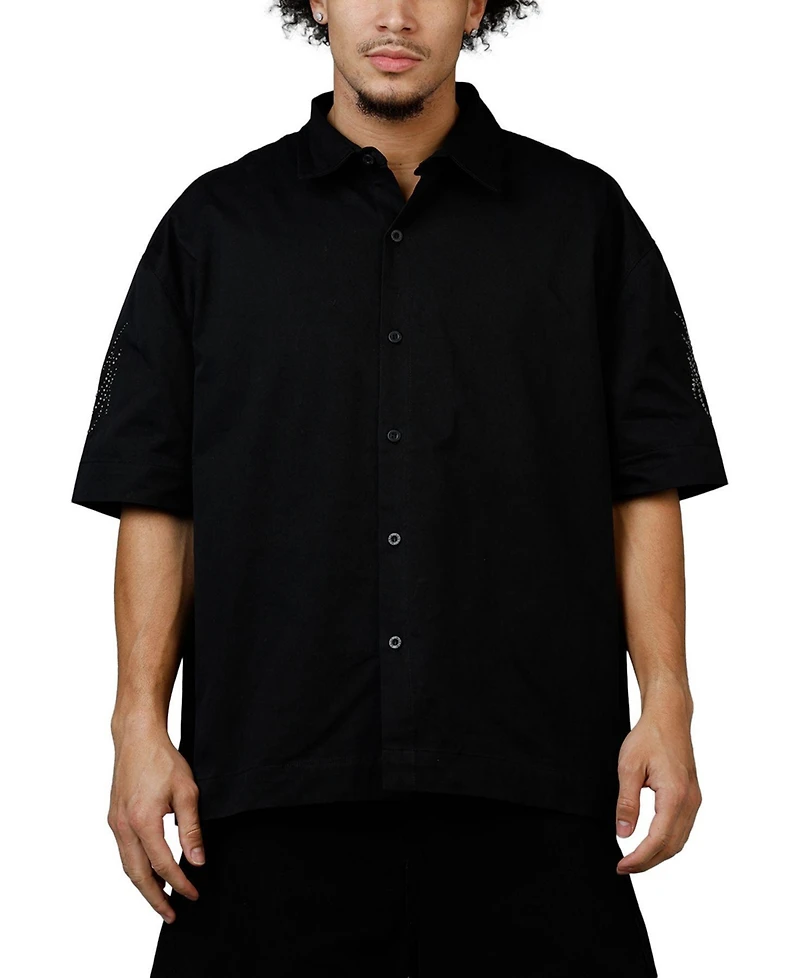 Saint Morta Men's Sanctified Button Up Shirt