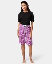 Hue Women's Chalk Dot Pj Bermuda
