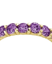 Sterling Forever Gracie Cubic Zirconia Eternity Ring