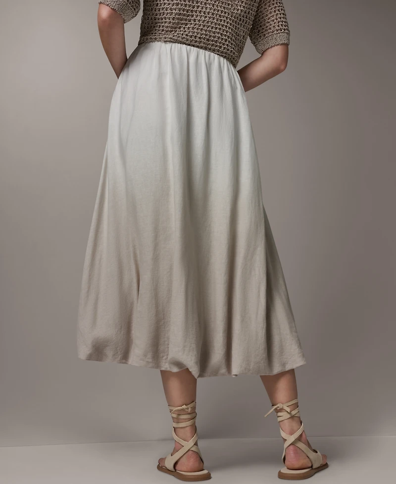 Donna Karan Weekend Women's Dip Dye Bubble Skirt