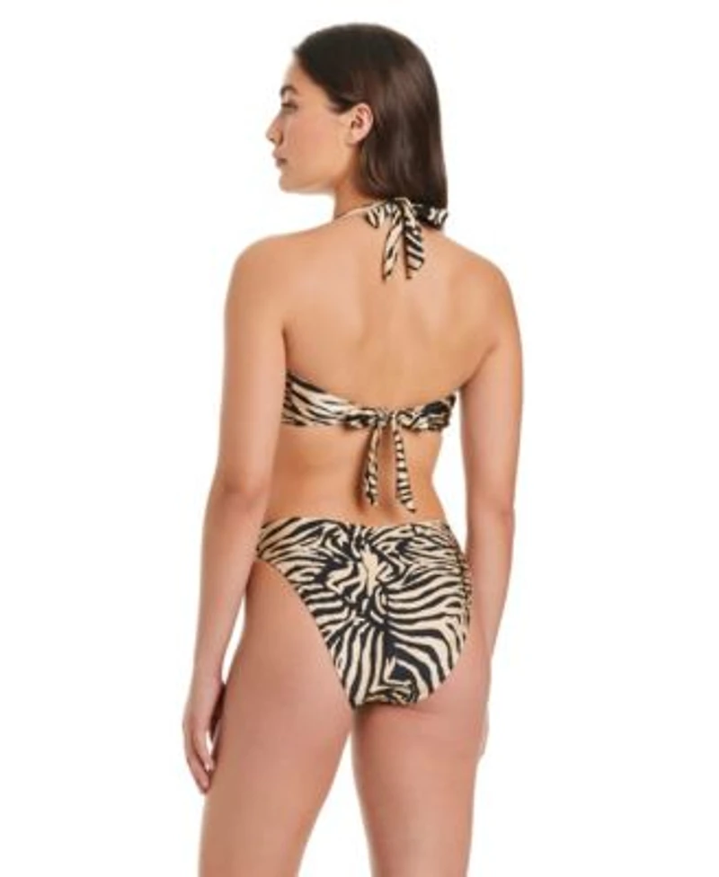 Red Carter Womens Sumatra Island Halter Top Hipster Bottoms