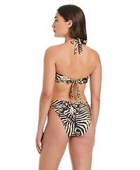 Red Carter Womens Sumatra Island Halter Top Hipster Bottoms