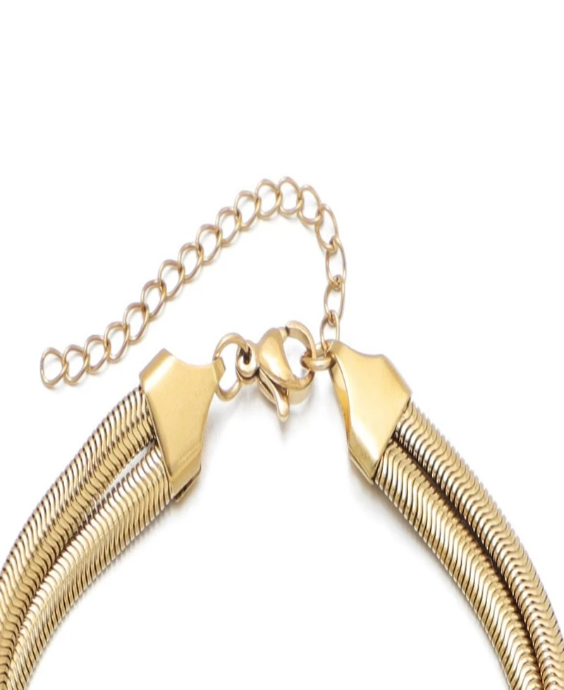 Adornia Tarnish Resistant Gold Knot Bracelet