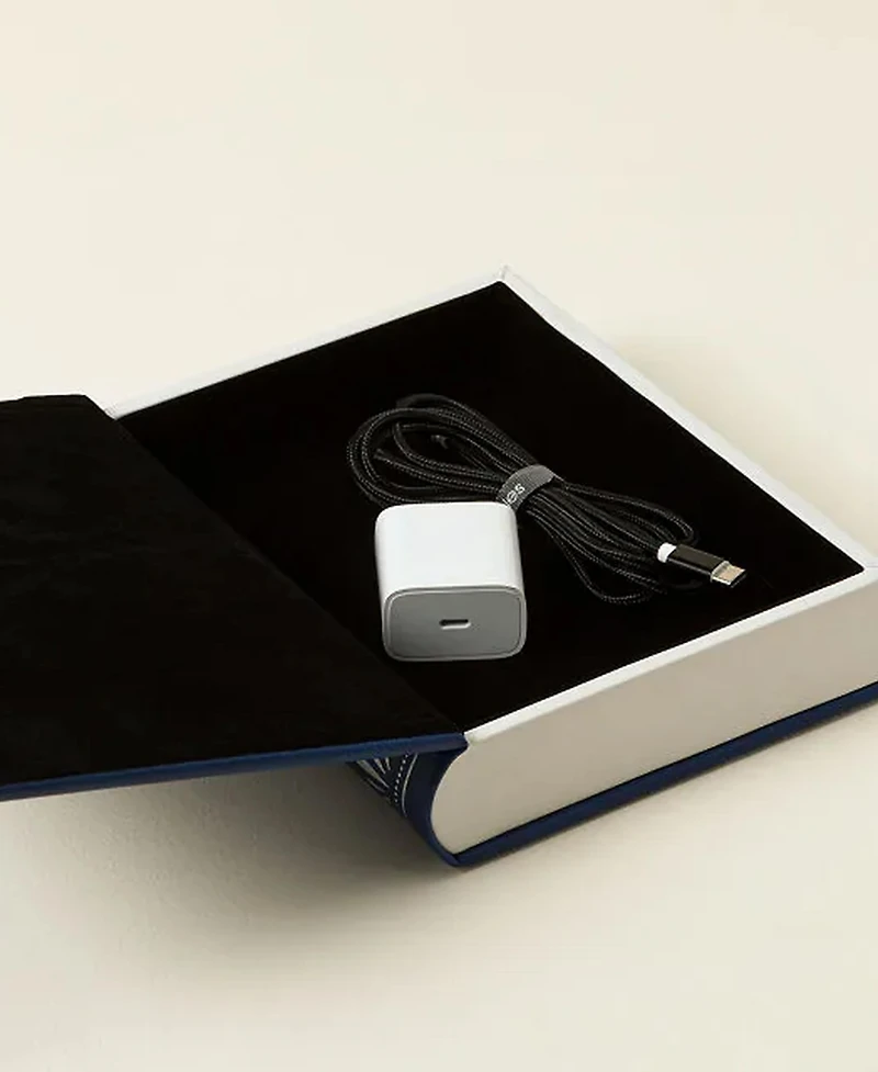 Uncommon Goods Hidden Power Wireless Charger Book