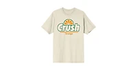 Orange Crush Men's Classic Logo Natural Short Sleeve Tee-Medium