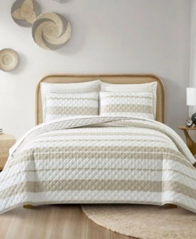 Stratford Park Lenardo Striped 7 Piece Quilt Sets