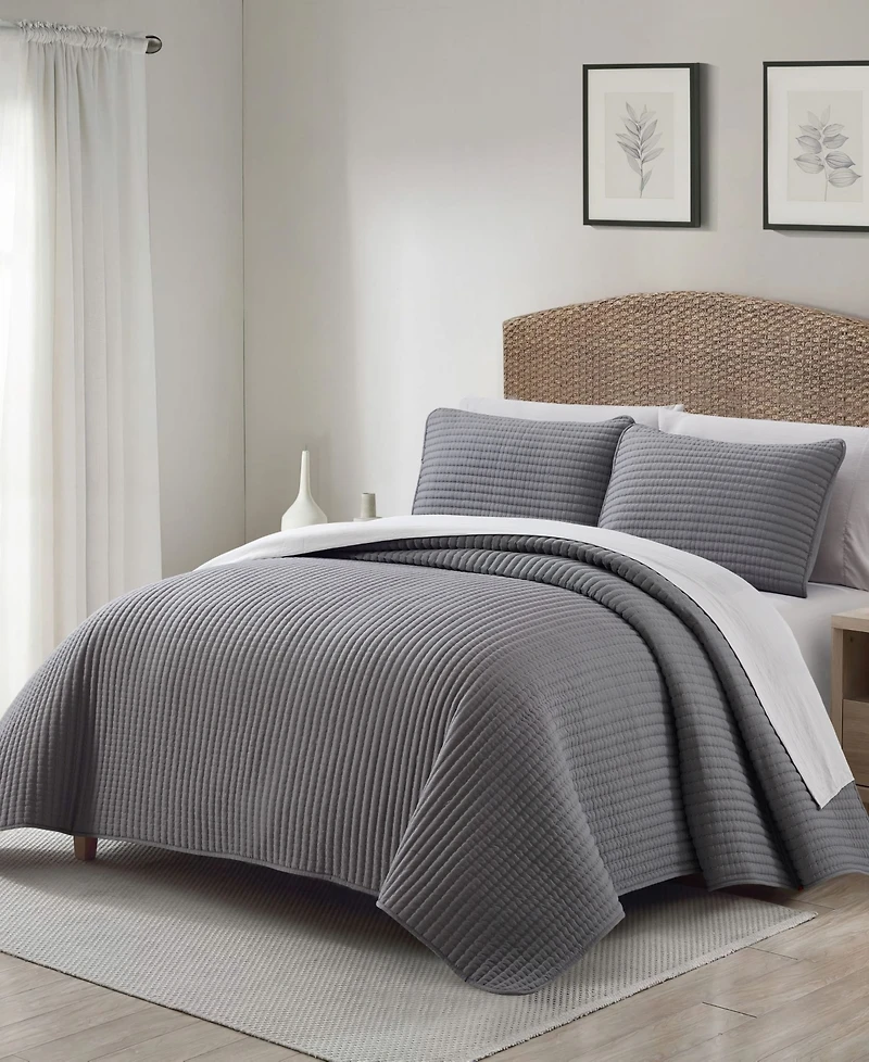 Stratford Park Ayeli Textured 7-Piece Quilt Set