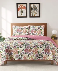 Stratford Park Flora Floral 3-Piece Quilt Set