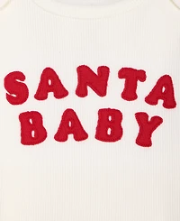 First Impressions Baby Santa Bodysuit & Pants, 2-Piece Set, Macy's Exclusive