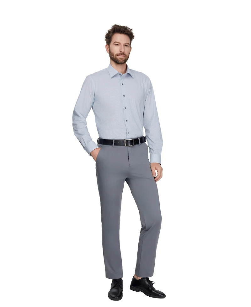 Alfani Men's Slim-Fit Spread Collar Dress Shirt, Macy's Exclusive