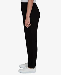 Alfred Dunner Women's Brushed Heather Pull-On Pants