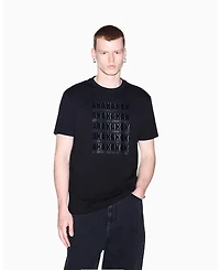 A|X Armani Exchange Men's Multi Logo Box T-Shirt