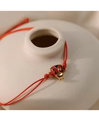 Mantra Ladybug - Thread of Blessings Bracelet