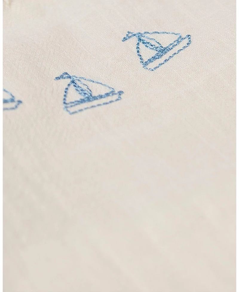 MeMoi Baby Girls 2 Piece "Set The Sail" 100 percentage Cotton Bloomer Set