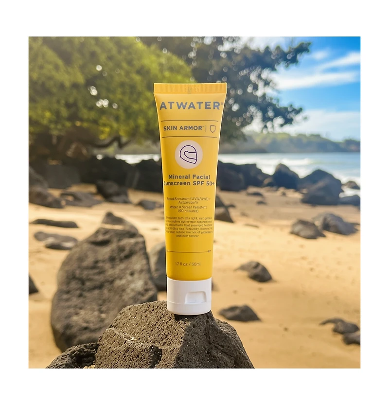 Atwater Skin Armor Mineral Facial Sunscreen SPF50