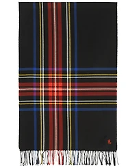 Lauren Ralph Exploded Plaid Merino Scarf
