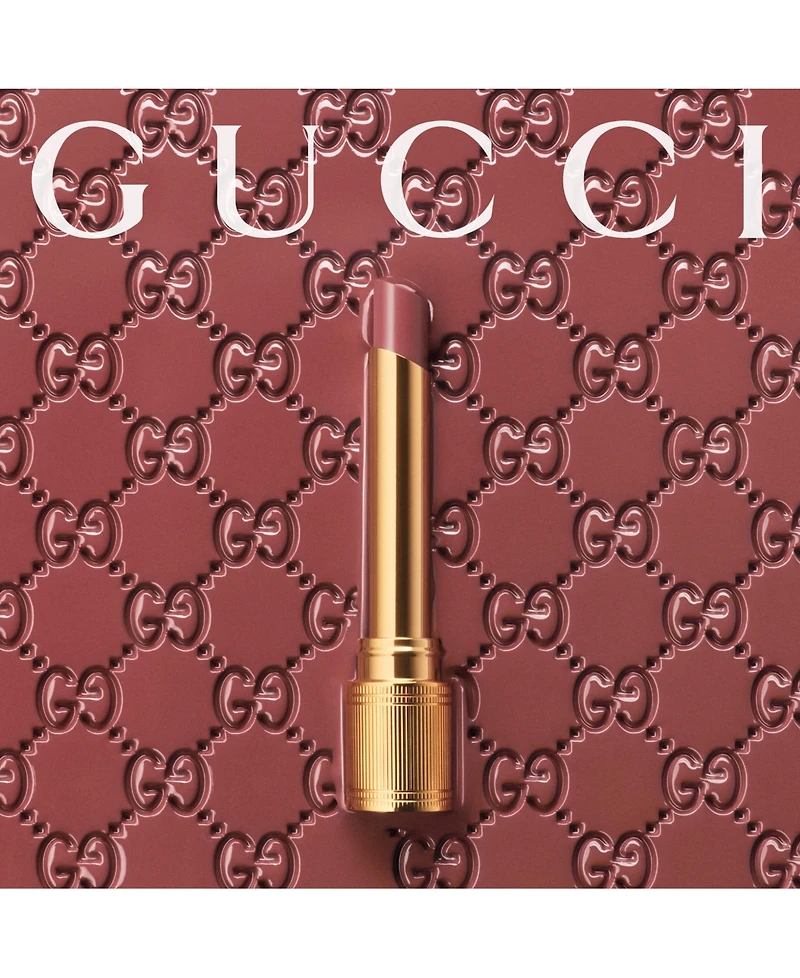 Gucci Flora Limited Edition Glow and Care Shine Lipstick, 0.06 oz.