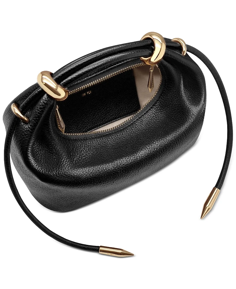 Jw Pei Ellie Metal Ring Embellished Top Handle Mini Satchel Handbag