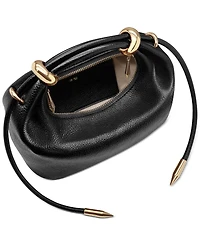 Jw Pei Ellie Metal Ring Embellished Top Handle Mini Satchel Handbag