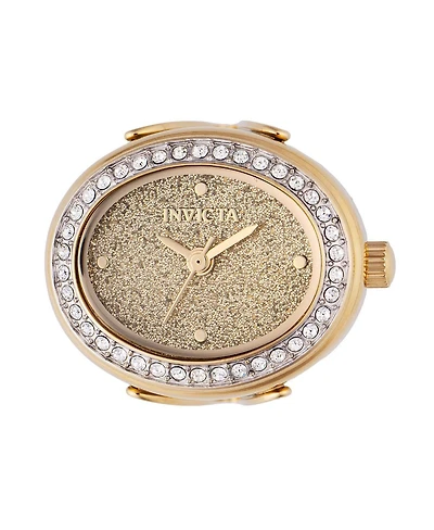 Invicta Women's Mini Quartz Dial Ring Watch
