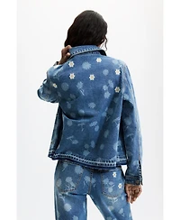 Desigual Women's Denim jacket cotton