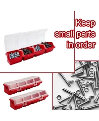 Xdovet Screw Organizer Storage Box with Lids