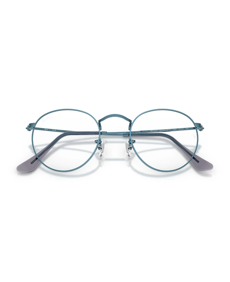 Ray-Ban Unisex Round Metal Eyeglasses, RB3447V