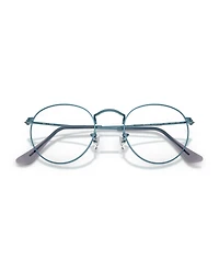 Ray-Ban Unisex Round Metal Eyeglasses, RB3447V
