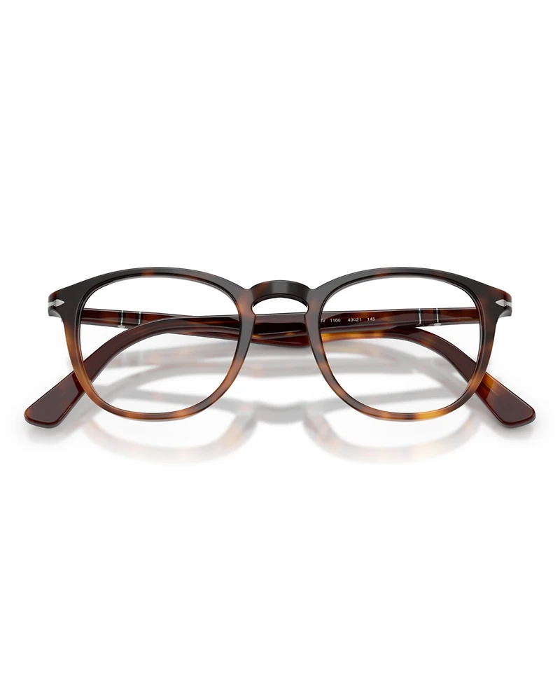 Persol Men's Round Eyeglasses