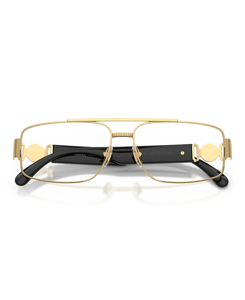 Versace Men's Rectangle Eyeglasses