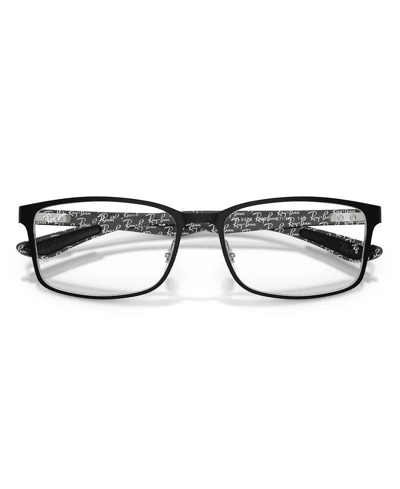 Ray-Ban Unisex Rectangle Eyeglasses, RB8424