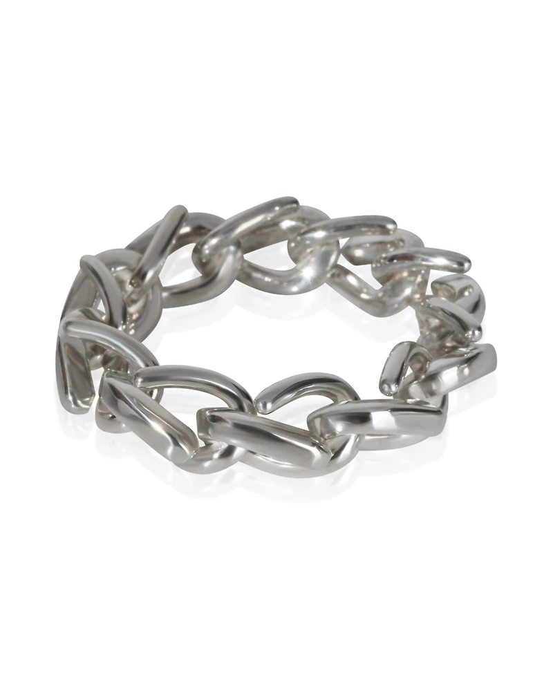 Pre-Owned Tiffany & Co Sterling Silver Forged Link Ring