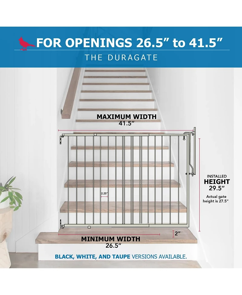Cardinal Gates Duragate Child Pet Safety Gate