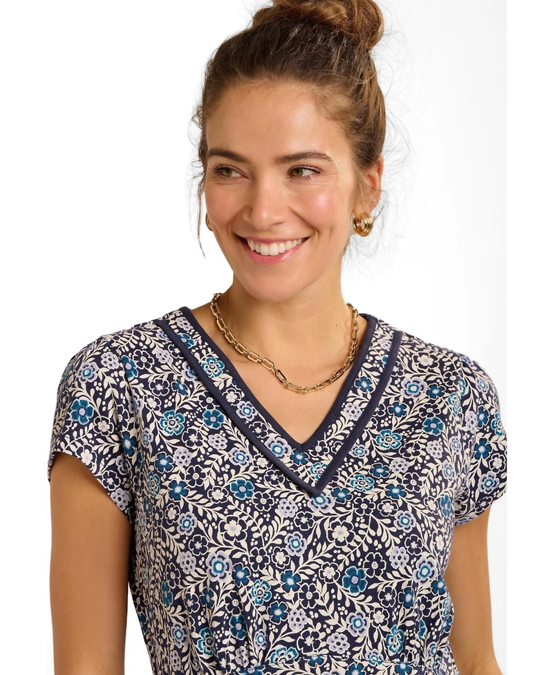 Brakeburn Women's Lucia Tiered Midi Dress