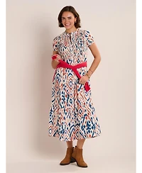Brakeburn Women's Eirini Bodice Tiered Maxi Dress