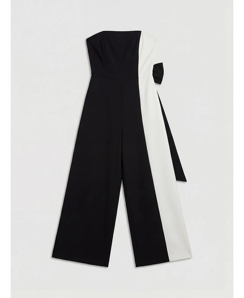 Karen Millen Women's Soft Tailored Bandeau Jumpsuit