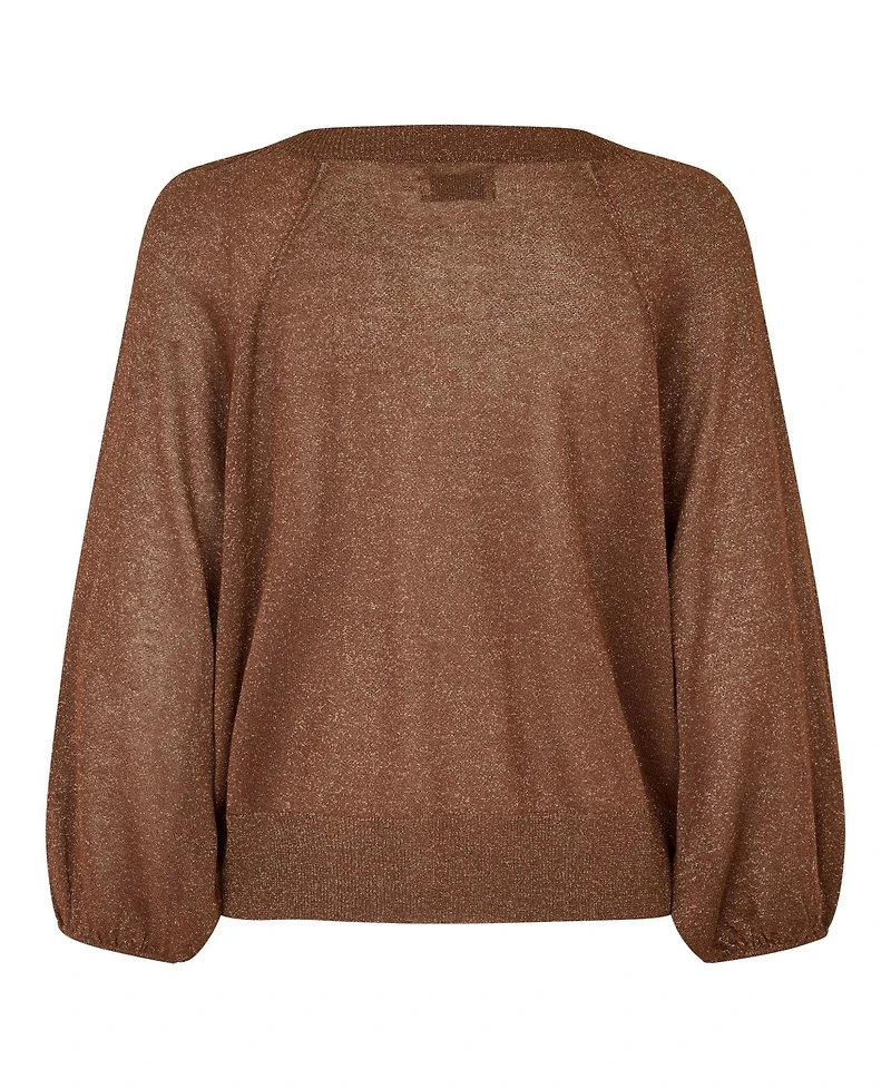 Masai Copenhagen Women's Malakker Balloon Sleeve Knit Cardigan