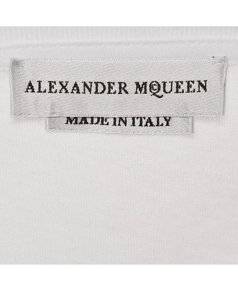 Pre-Owned Alexander Mcqueen Men's Skull Print Jersey T-Shirt