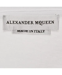 Pre-Owned Alexander Mcqueen Men's Skull Print Jersey T-Shirt