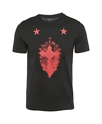 Pre-Owned Givenchy Men's Cross Print Jersey Crewneck T-Shirt