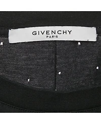 Pre-Owned Givenchy Men's Logo Print Jersey Distressed T-Shirt