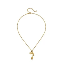 Satya Jewelry Healing Light Ocean Charm Necklace