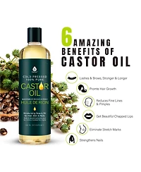 Pursonic Led Therapy Mask, Serum Trio, and Castor and Fractionated Coconut Oils