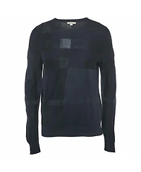 Pre-Owned Burberry Men's Checks Cotton Knit Sweatshirt