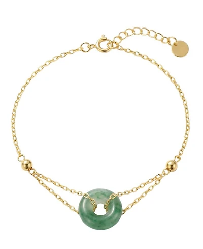 seree Marlo Jade Gold Bracelet