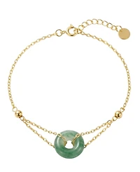 seree Marlo Jade Gold Bracelet