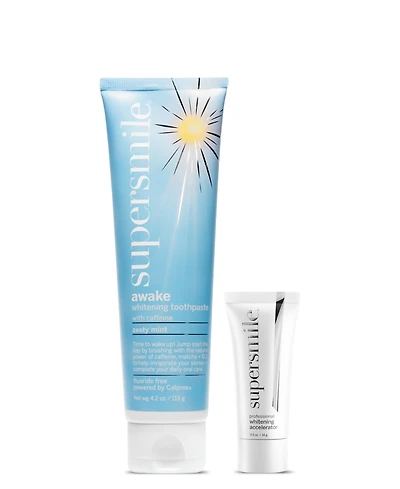 Supersmile Whitening Toothpaste Awake 4.2 Ounce with Accelerator 0.5 Ounce