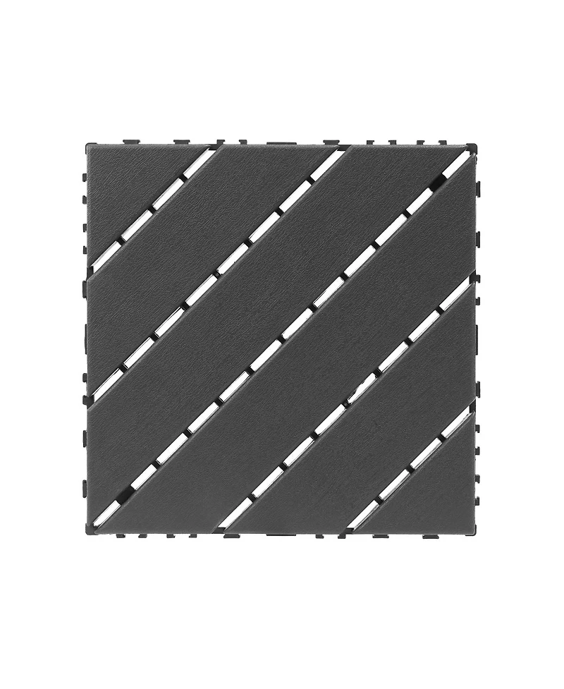 Streamdale Furniture Interlocking Waterproof Decking Tiles