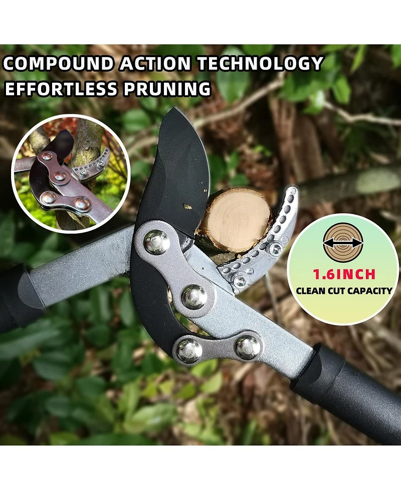 Xdovet Loppers Hedge Shears Pruner Set Garden Trimmer